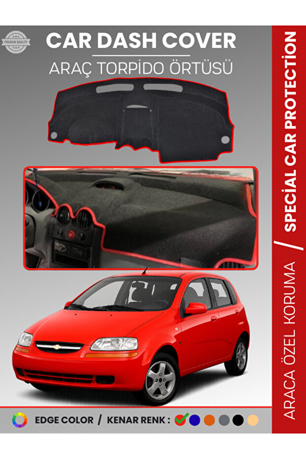 Chevrolet Kalos Dashboard Cover Front Chest Protection Full Fit Prevents Cracking Easy Installation