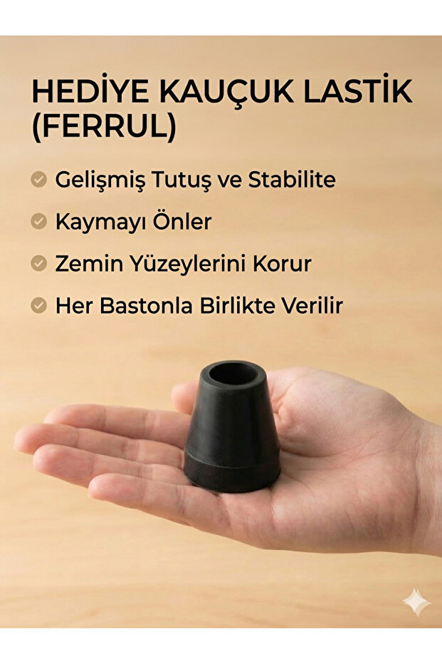 El Yapımı İşlemeli Devrek Bastonu - 5