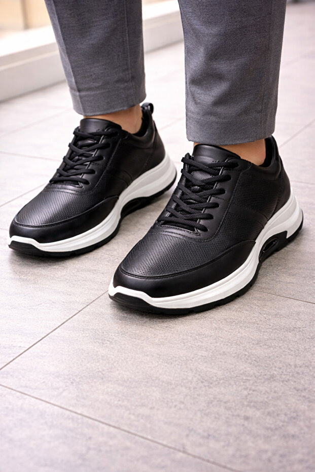 Genuine Leather Men's Sports Shoes