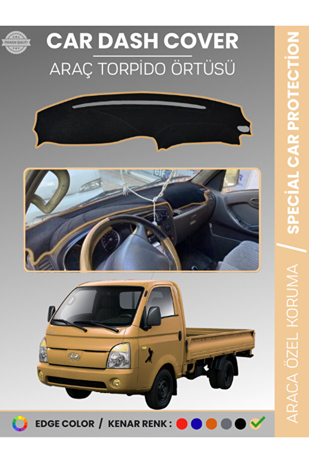 Hyundai̇ H100 Porter (2004-2019) Dashboard Cover Dashboard Protection Perfect Fit Prevents Cracking Easy Installation
