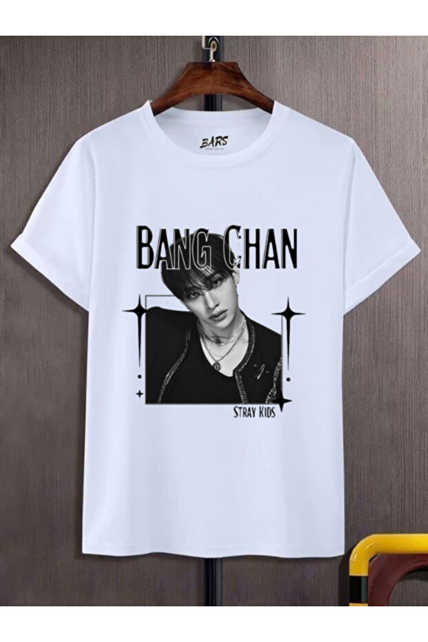 Bang Chan Stray Kids Printed T-Shirt - with Supriz Gift | Premium Quality