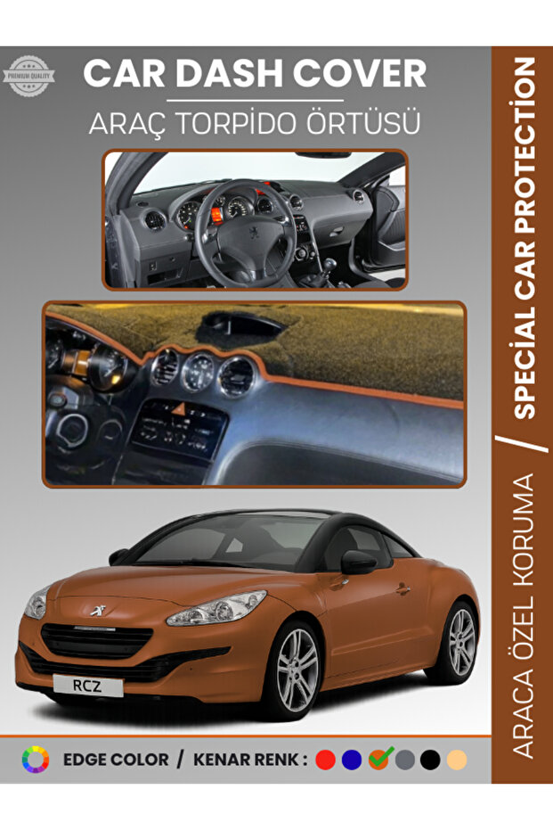Peugeot Partner Tepee (2008-2018) Covered Dashboard Cover Front Chest Protection Full Fit