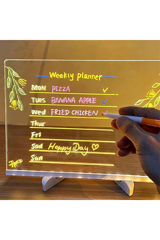 Light emitting handwriting tablet 20*30cm folding stand