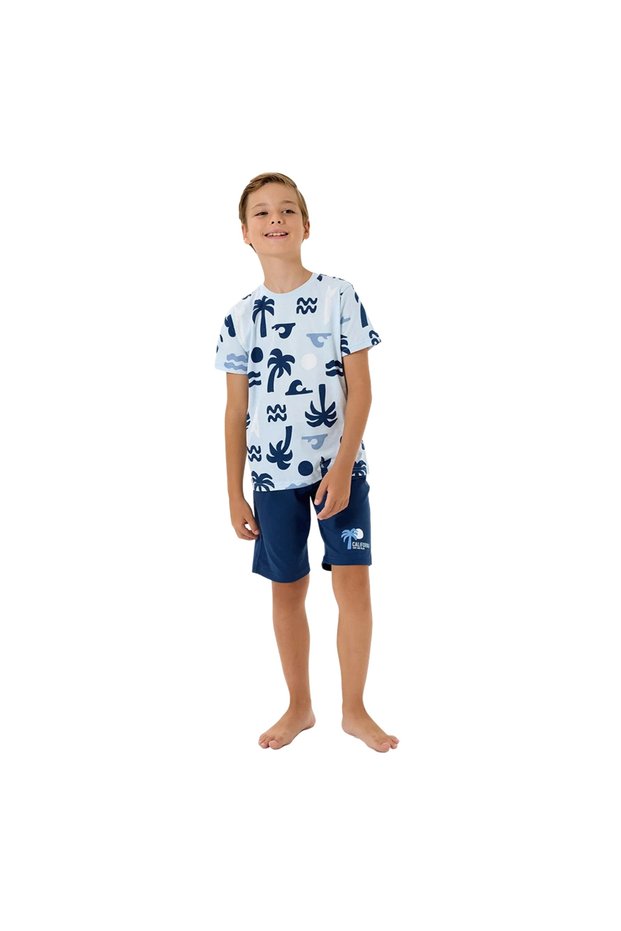 Rolypoly Rp3754-C Boy's Summer Bermuda Set
