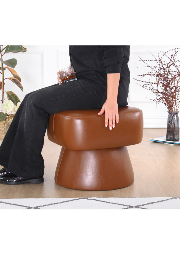 Loosca Deri Puf Taba - 3