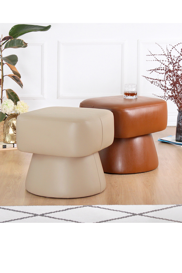 Loosca Deri Puf Taba - 4