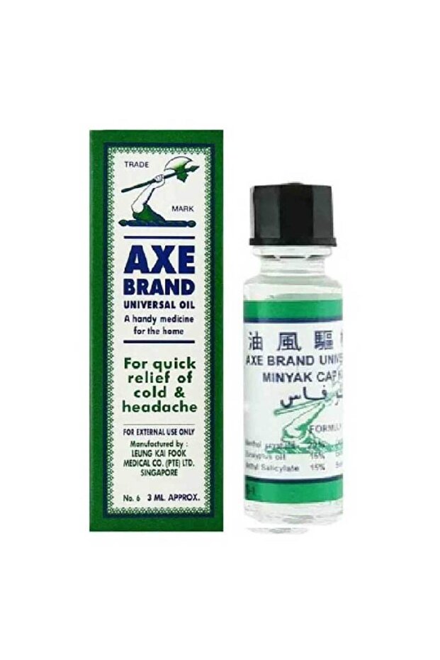 Universal Aromatic Medicated Pain Relief Oil Travel Liquid (3ml)