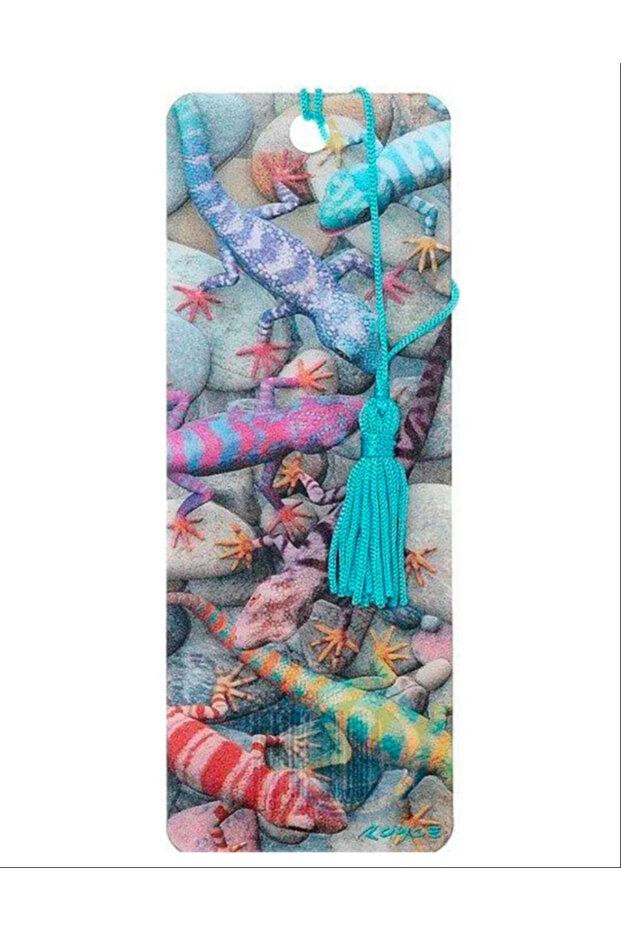 Geckos book mark accessory - 2
