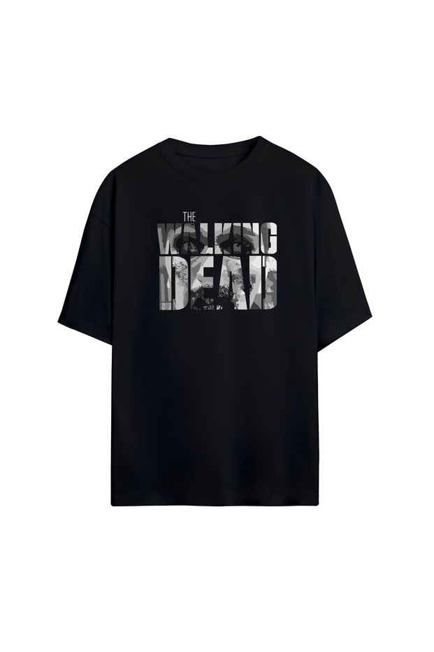 The Walking Dead Printed Unisex 100% Cotton Pack Oversized T-Shirts