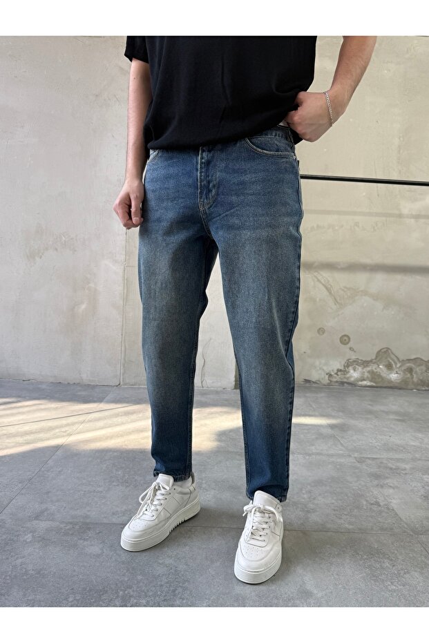 Men's Vintage Detailed Banan Jeans