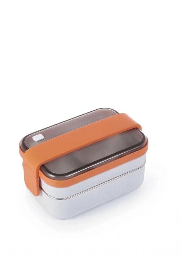 Premium 304 Stainless Steel 2-Tier Lunch Box - 1200 ml