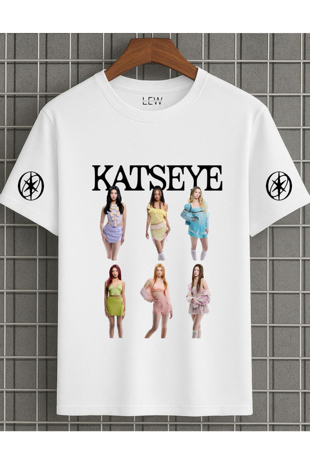 Katseye Group Special Design Premium Quality Breathable T-Shirt in Cotton Colors