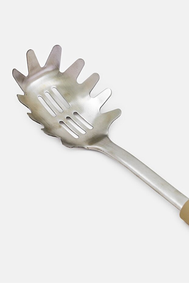 Pasta Serving Spoon, Silver - 4