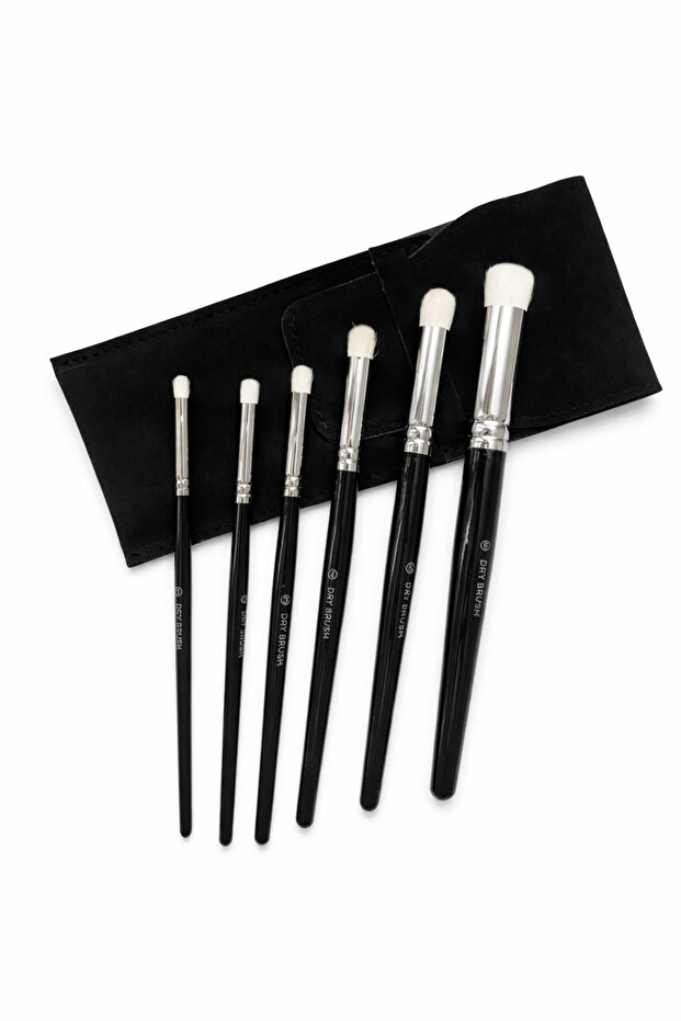Dry Brush Miniature Painting 6Pcs Detail Paint Brush Set Blending Brushes Hobby Miniature Painting
