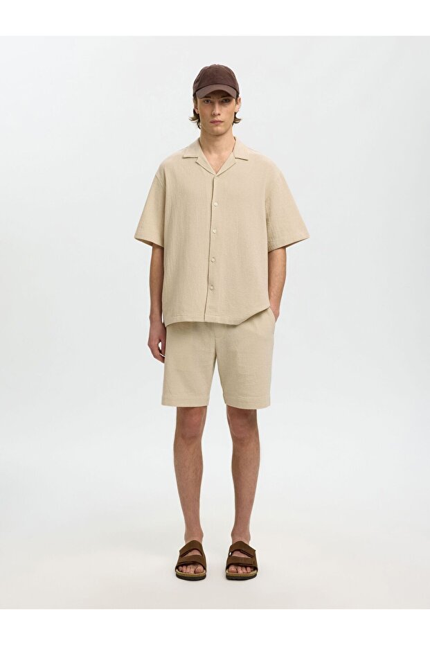 Kurzarmhemd Relaxed Fit - 4
