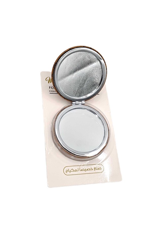 Elegant foldable makeup mirror - 2