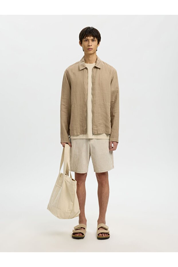 Leichte Jacke Leinen - 4