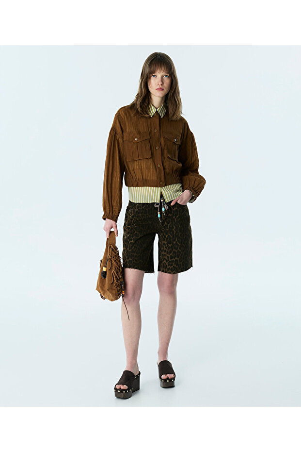 CEPLİ BOMBER CEKET - 2