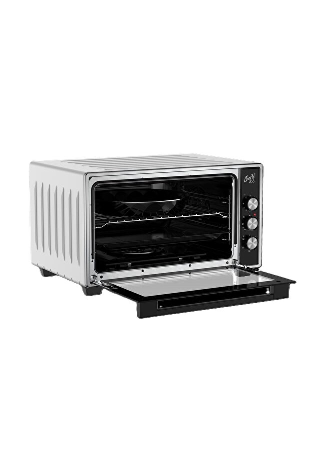 MF 5010 B 50 Lt Beyaz Buhar Destekli Mini Fırın - 3