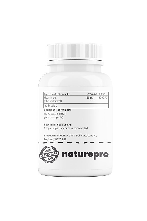 Vitamina D3 2000 UI 100 capsule - 2