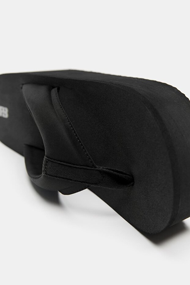 Dolgu topuklu sandalet - 5