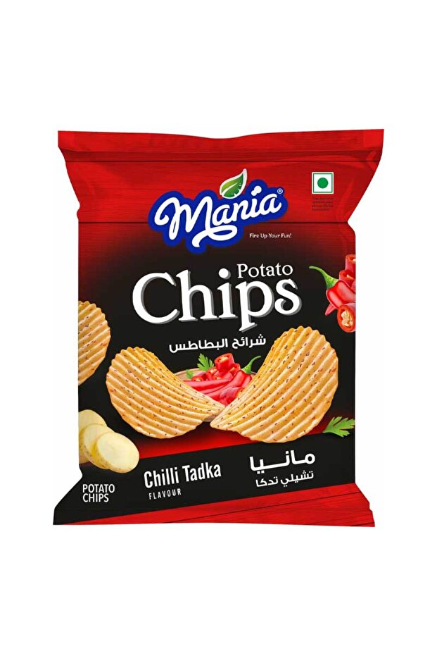 Namkeen Crunchy Chilli Tadka Extra Hot Snack Pouch (52g)