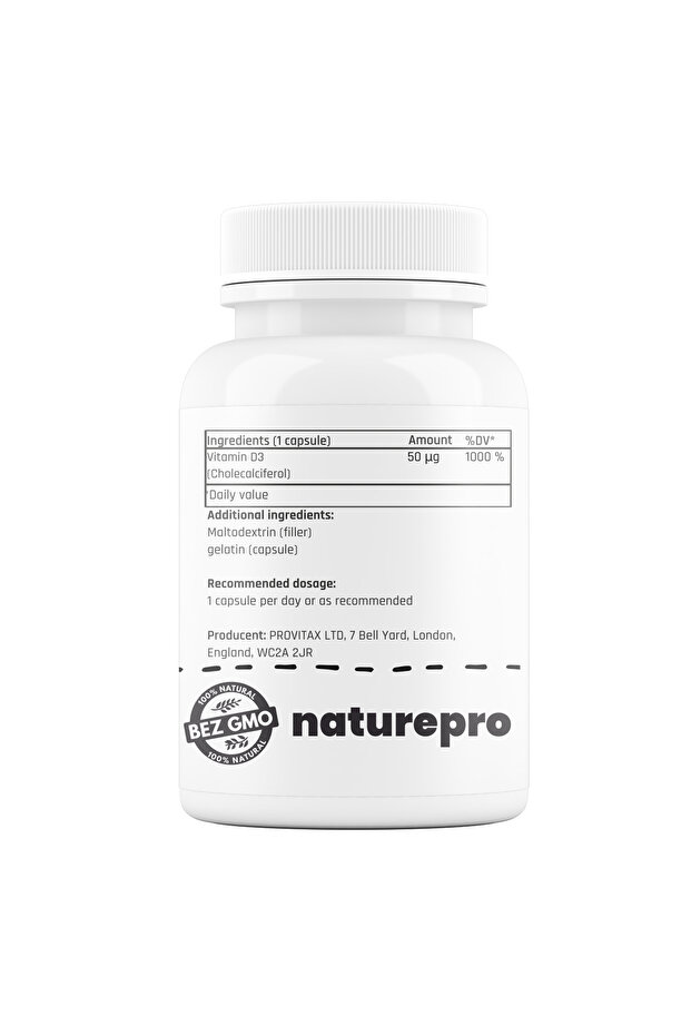 Vitamina D3 2000 UI 360 capsule - 2