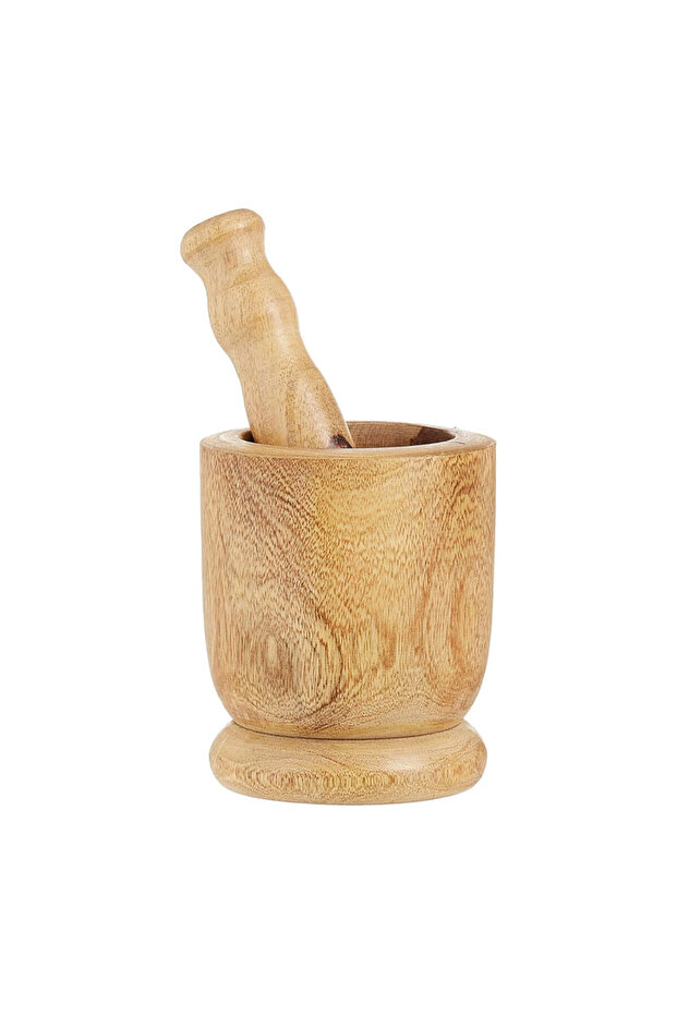 WOODEN MORTAR 2