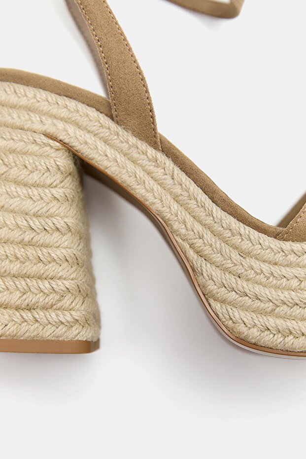 Jüt topuklu sandalet - 5