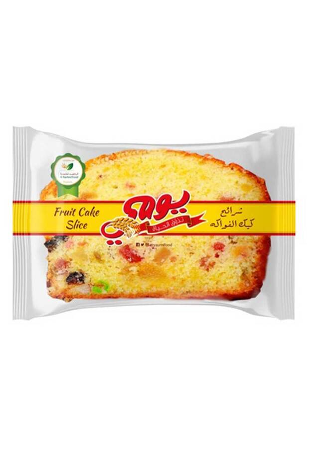Moist Fruit Slice Sponge Loaf Cake (70g)