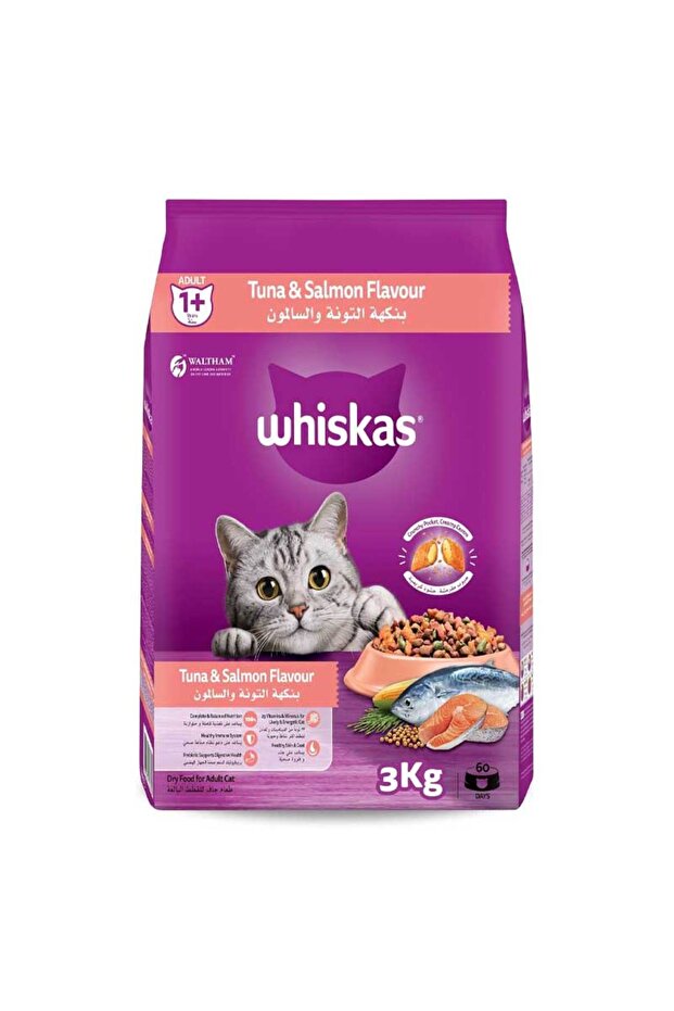 TUNA & SALMON FLAVOUR 1+ ADULT 3KG
