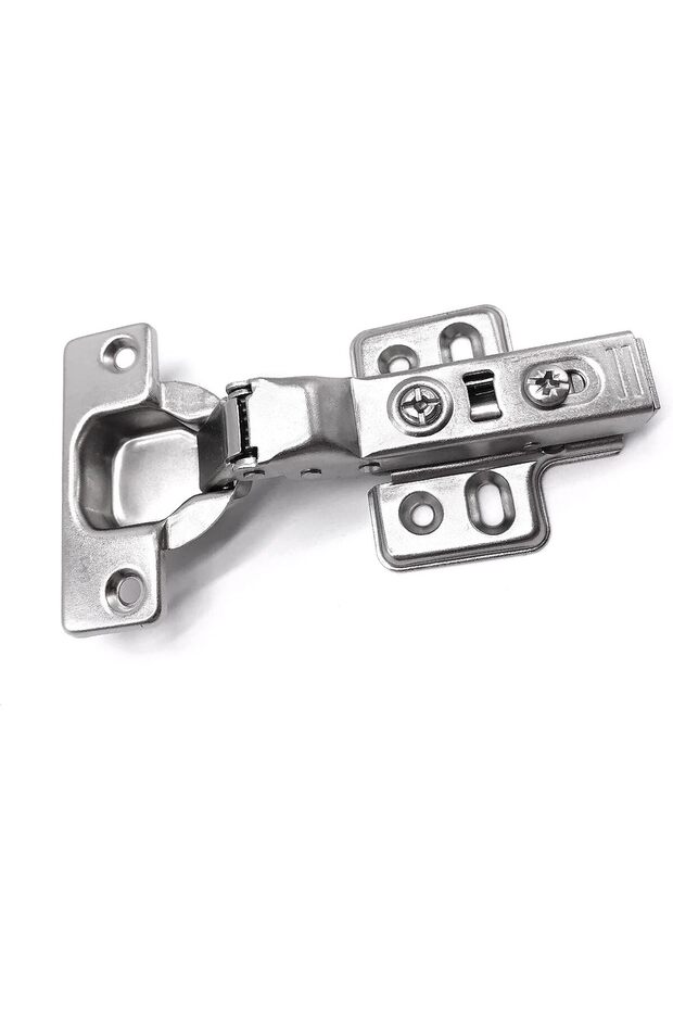 Genyee Soft Close Chains of Metal Kitchen Half Overlay Frameless European Chains of Metal 110 Degree