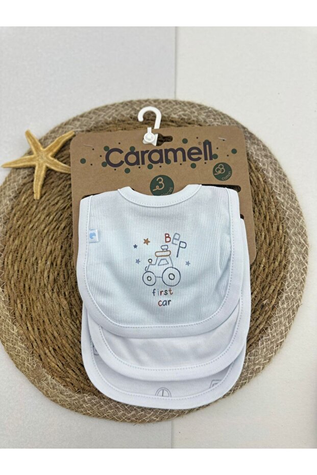 Baby Food Bib First Car 3-Piece Set