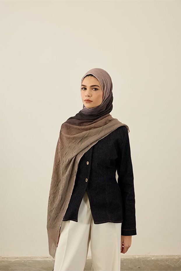 شال أيا كراش بنمط متدرج الألوان - 2