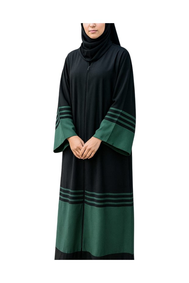 Rotella Women’s Zip Front Sport with Hood – Long Sleeve Islamic for Daily Wear