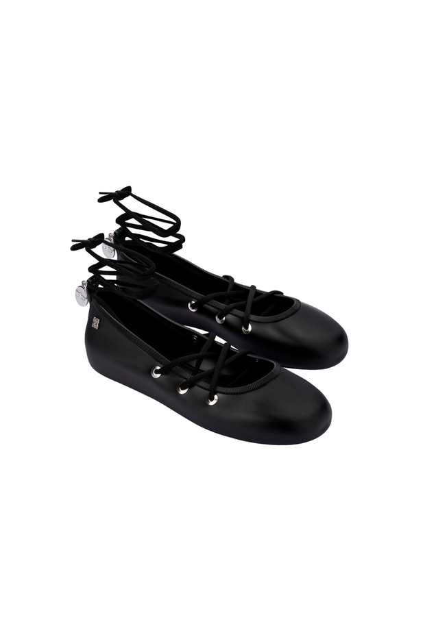 Beta Ad Girl-Woman Ballet Flats Black 38020
