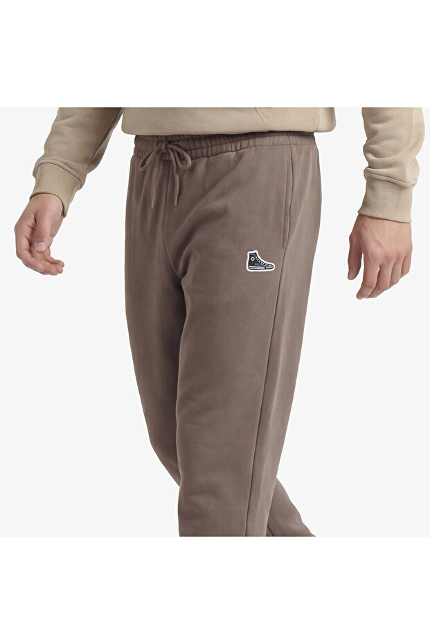 Sneaker Patch Erkek Gri Eşofman Altı - 4