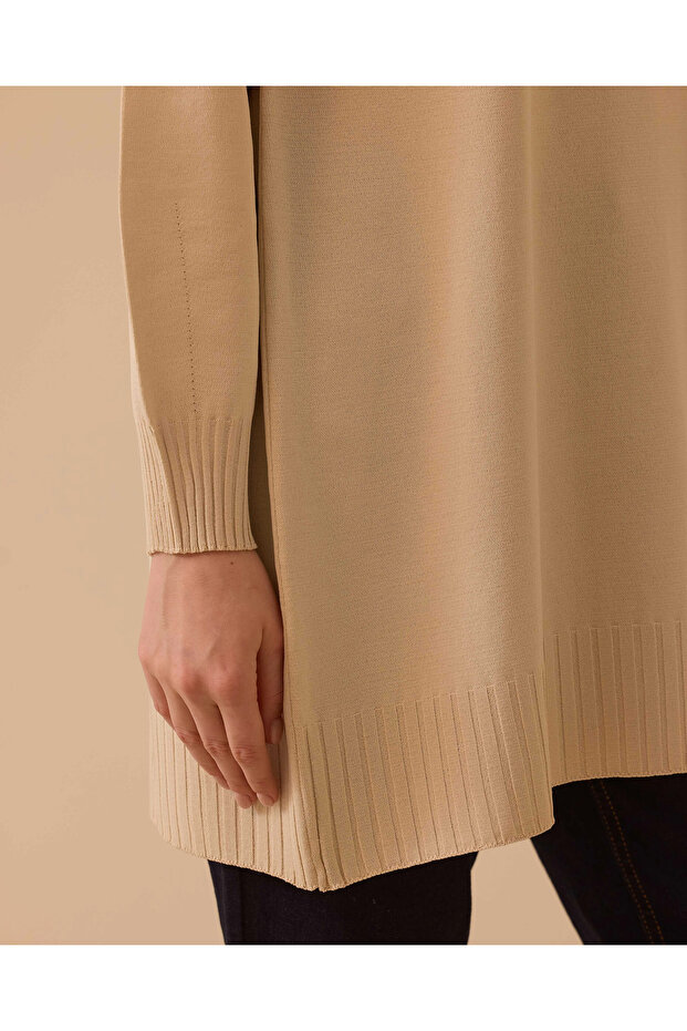 Örme Basic Triko Tunik - 4