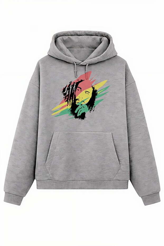 Rasta Vibes – Reggae Style Design Sweatshirt / Hoodie (Optional)