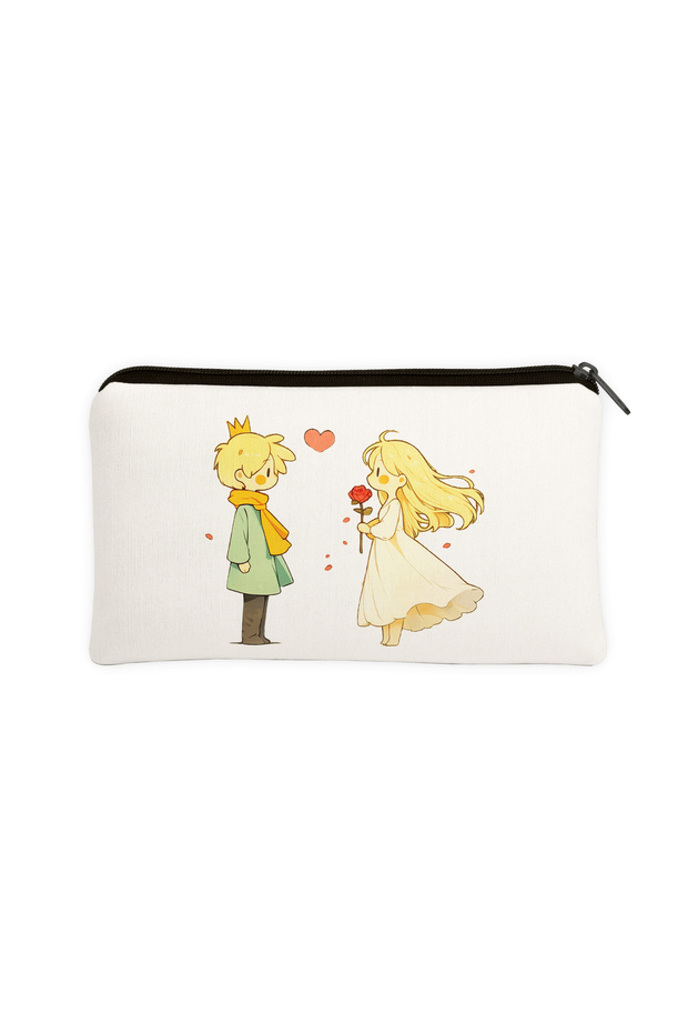 The Little Prince and the Rose Drawing Pen Holder Multi-Purpose Organizer