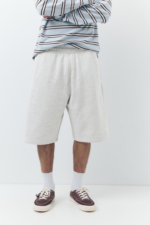 Wide leg jogger bermuda - 5
