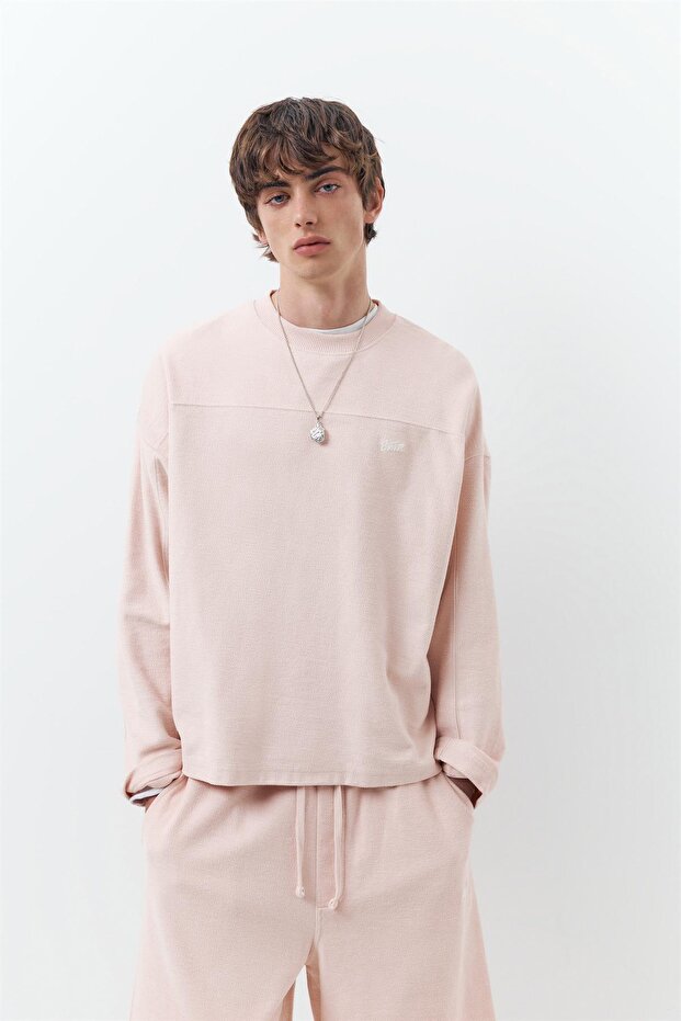 STWD bisiklet yaka sweatshirt - 2