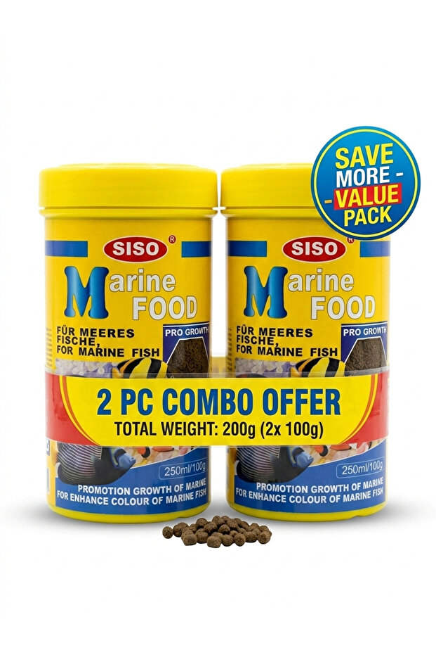 Marine Food - 2 Piece Pro-Growth Combo Pack (200g Total)