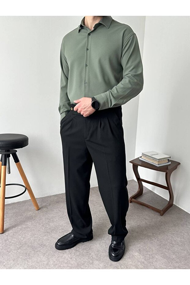 Men's Long Sleeve Lycra Shirt