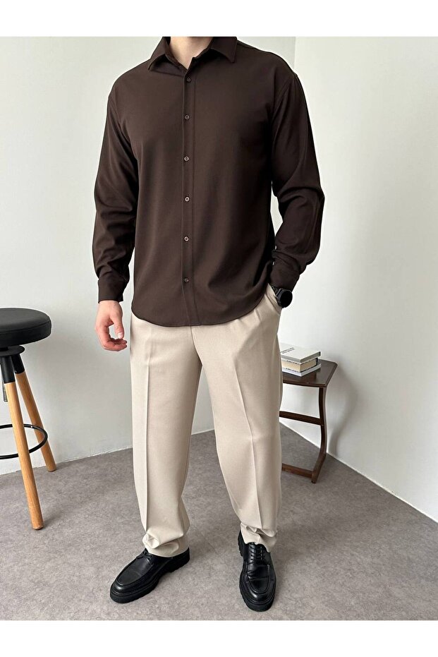 Men's Long Sleeve Lycra Shirt