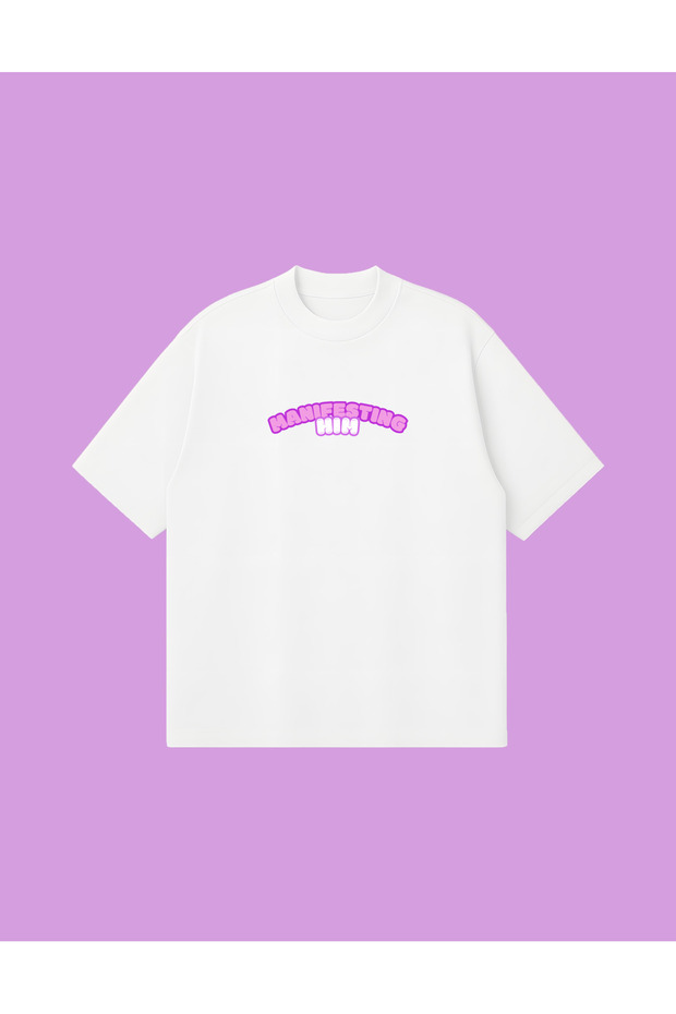 Manifesting Him Boxy Fit Oversized Unisex 100% Cotton-Pack T-Shirt – Printed T-Shirts | Streetwear