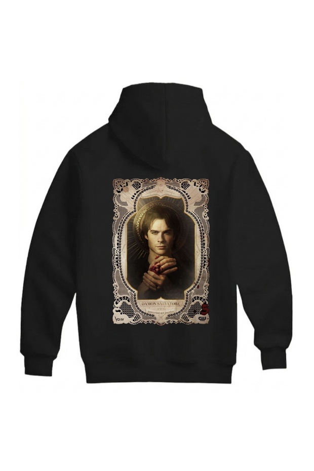 The Vampire Diaries Unisex Oversized %100 Cotton Pack Sweatshirt