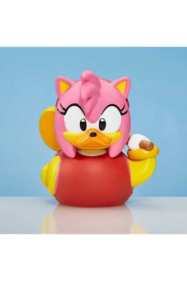 Sonic Boxed Amy Rose Licensed Cosplay Duck Collectible Figure - 2