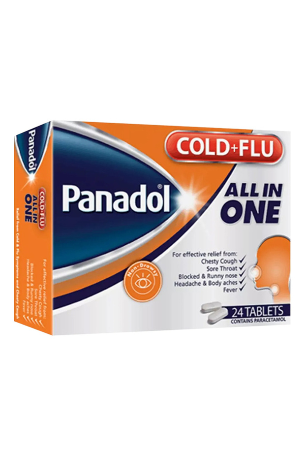 Cold + Flu All-in-One Multi-Symptom Relief Tablets (24s)
