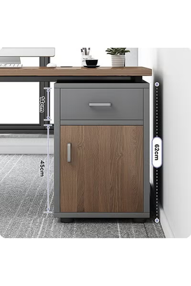 Executive Office Desk and Multifunction Computer Table - 4